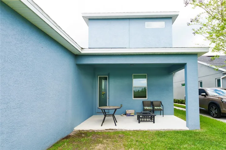 Back  covered porch
