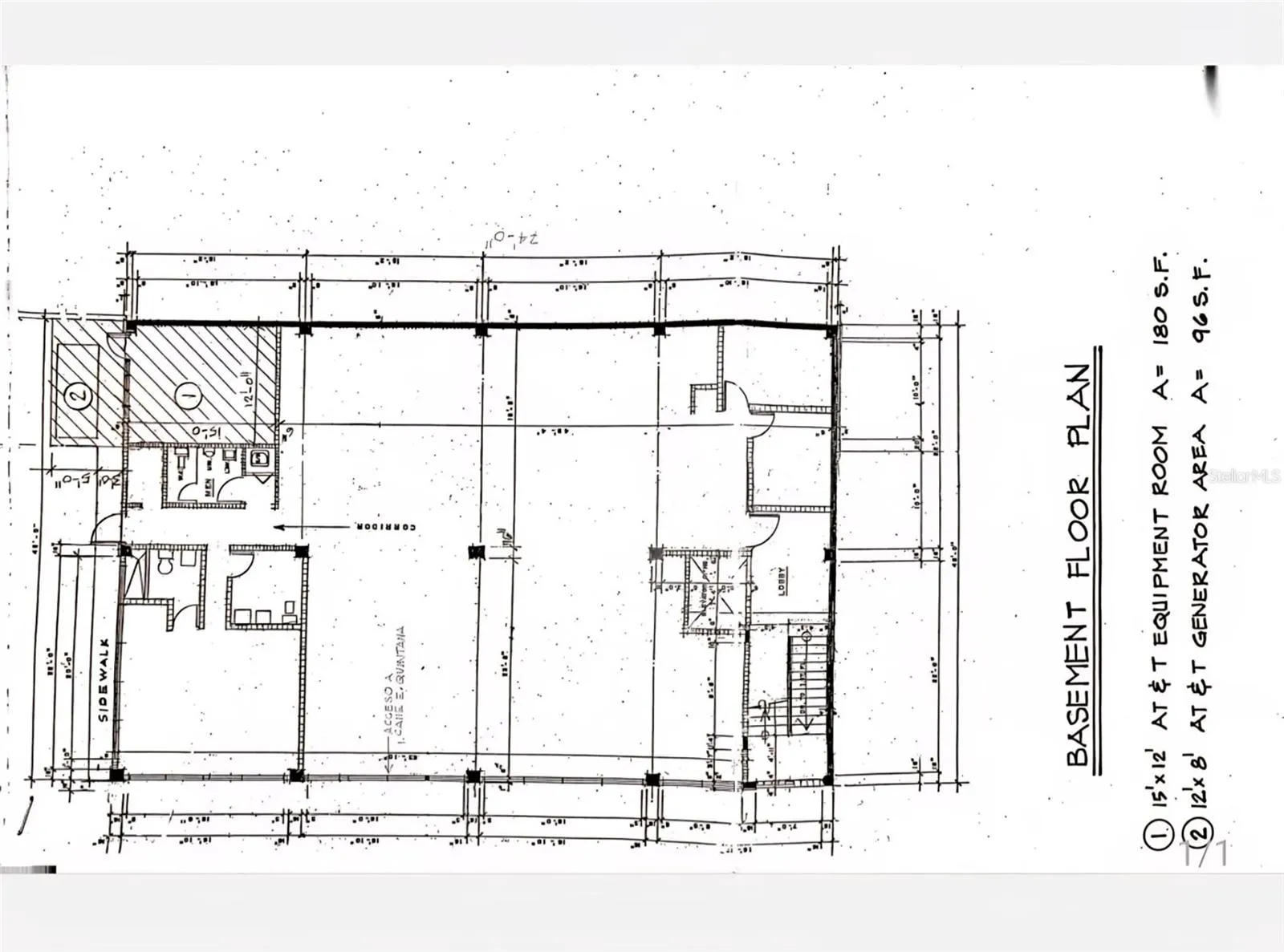 First Floor/Basement