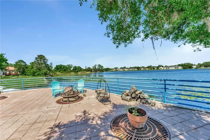 Fire Pit by Lake