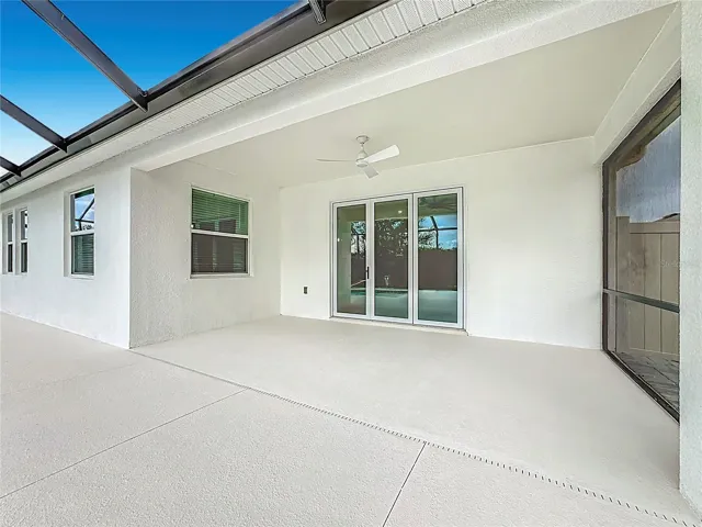 East-Facing Screened Lanai with Heated Pool