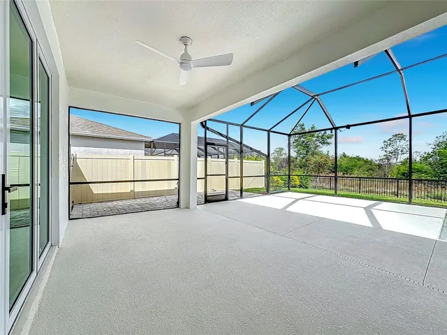 East-Facing Screened Lanai with Heated Pool