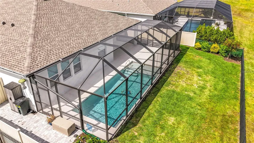 East-Facing Screened Lanai with Heated Pool