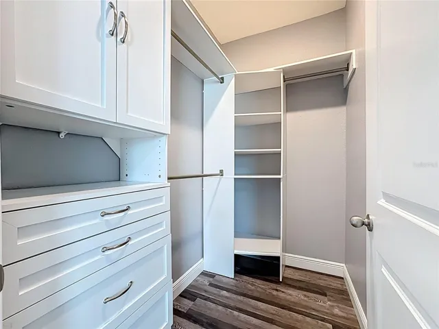 In-Law Suite Walk-In Closet with Built-Ins
