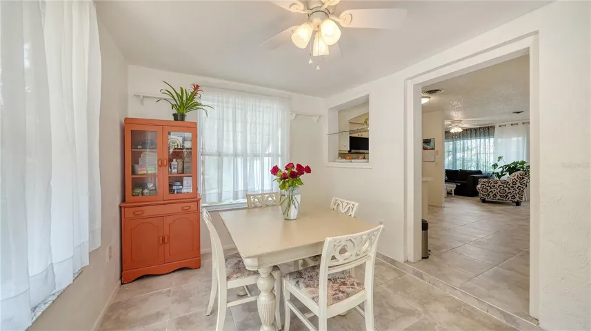 Dining area