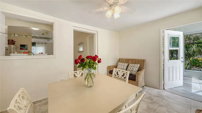 Dining area