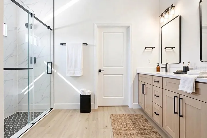 Virtually Staged - Primary Bathroom