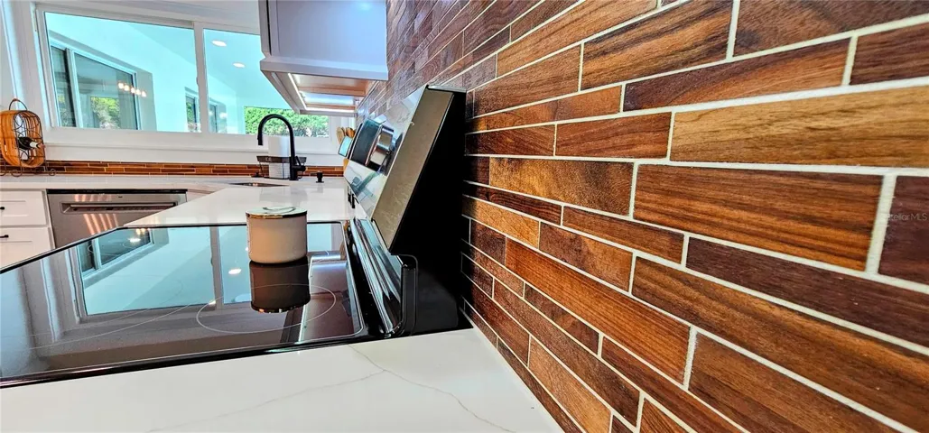 Real Wood Mosaic Backsplash