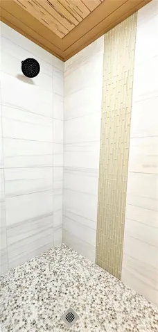 Walk In Shower in Owners Suite