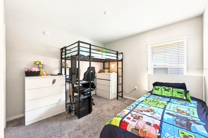 Bedroom 4 provides the ideal space for visitors or can be customized as a home office or hobby room.