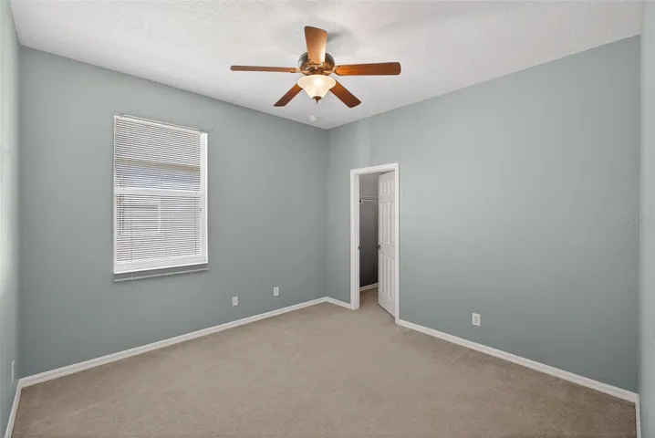 DOWNSTAIRS Bedroom 2 with walk-in closest