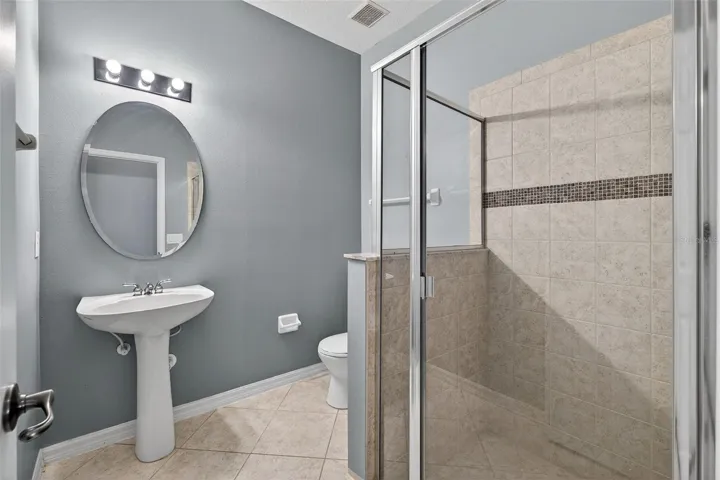 Hall bath