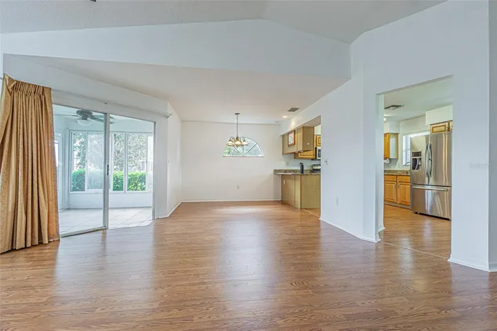 Sliding doors to lanai