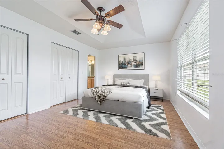 Tray Ceiling, Double window, upgraded lighting and bath ensuite