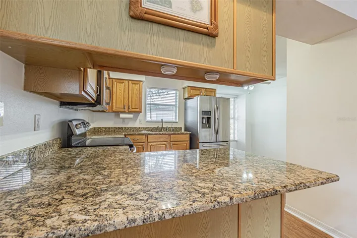 Greanite breakfast bar