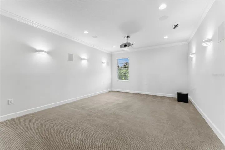 Theater Room.