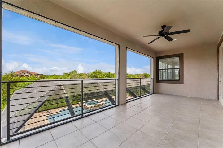 Screened Balcony.