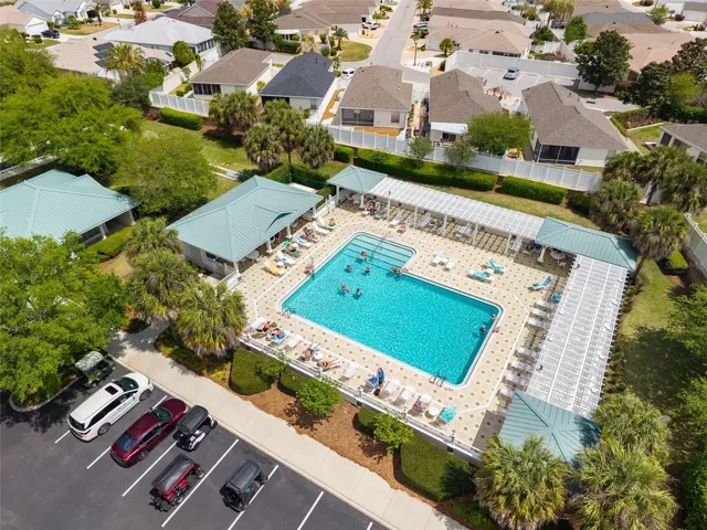 AERIAL of closeby Sabal Chase Pool