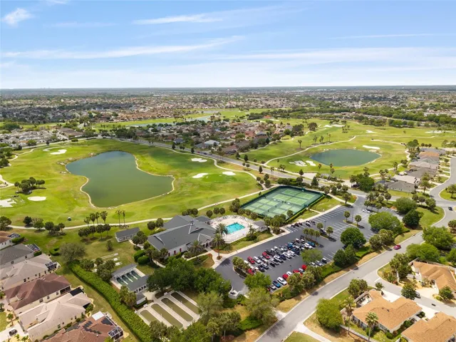 AERIAL of nearby Bacall Recreation Center - with spectacular views over Bacall Executive Golf Course