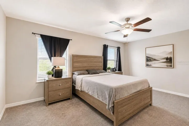 Primary Bedroom Virtually Staged
