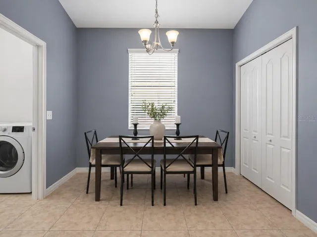 Kitchen Nook Virtually Staged