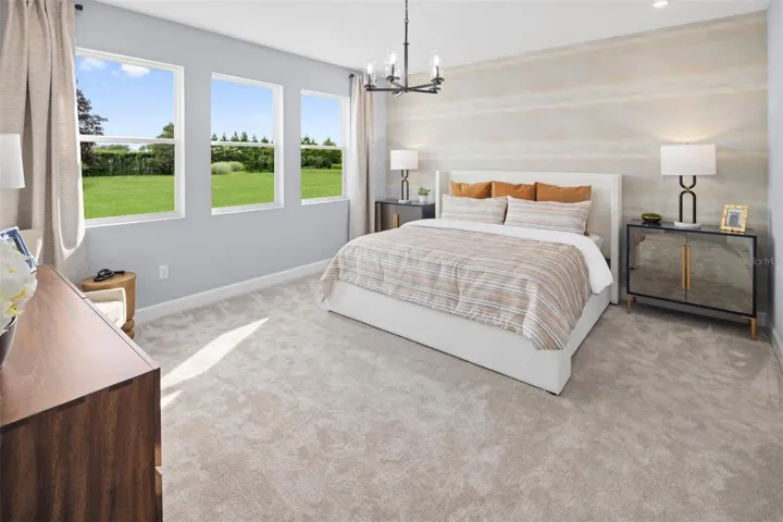 Meadowlark Landing Model Primary Bedroom