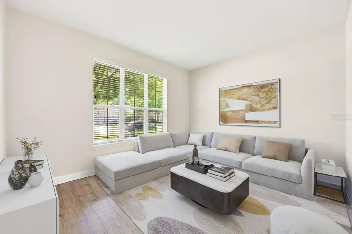 Flex/formal living space. Virtually Staged.