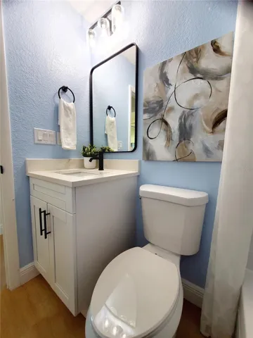 REMODELED GUEST BATHROOM