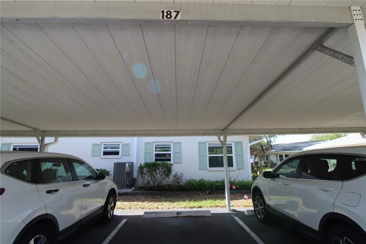 Covered parking