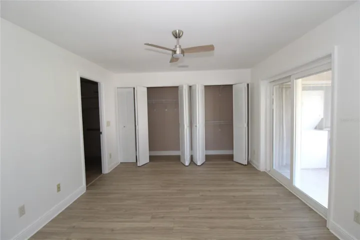 Bedroom, full wall of closets