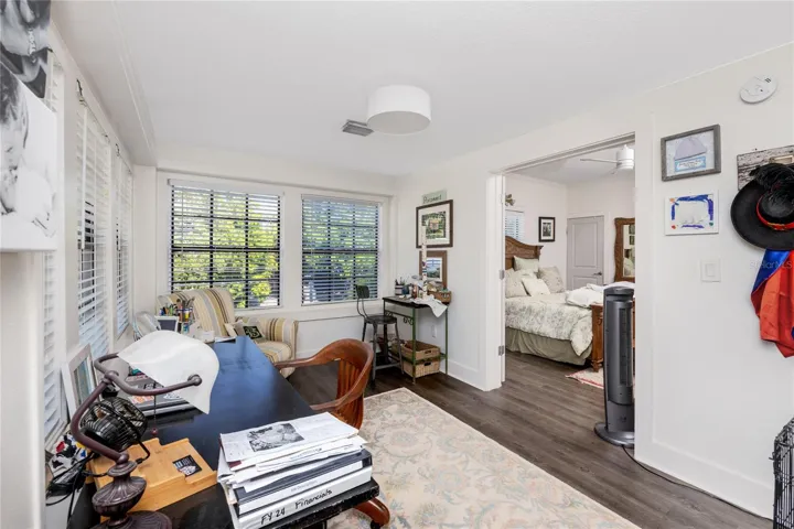 1020 S Rome Ave Unit A - Bedroom 2 Sunroom/Office/Closet