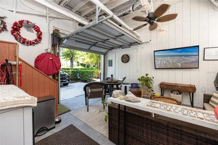 1020 S Rome Ave Unit A - Garage Door
