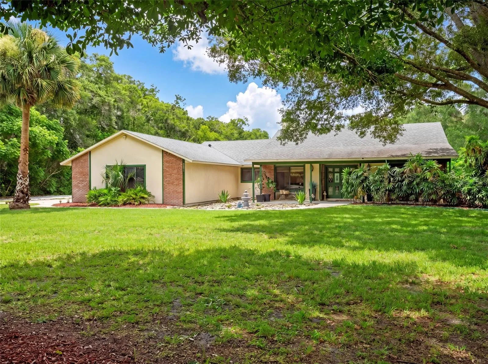 Front Yard with Fresh Landscaping