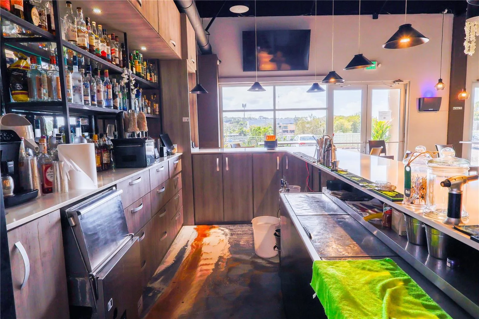 Behind Bar