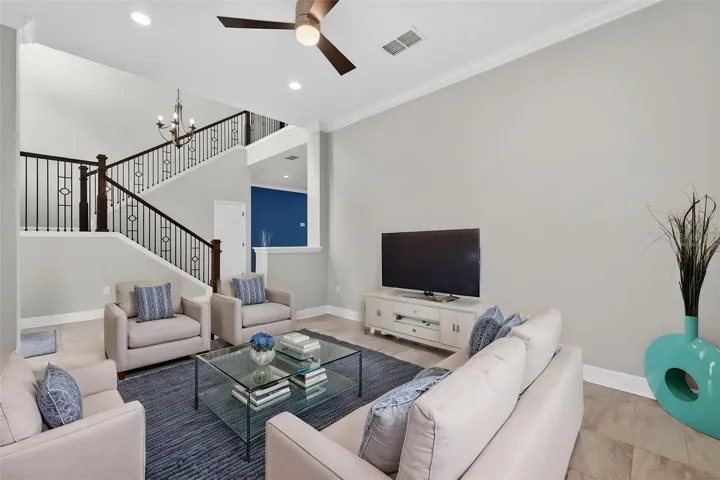 Virtually Staged Flex Room