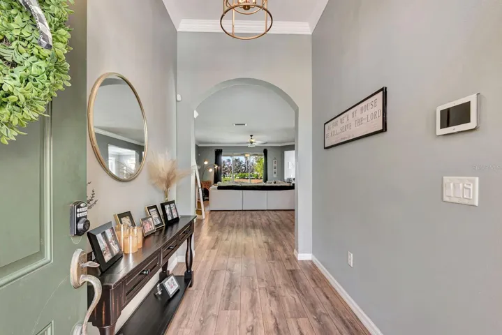 Entry Way facing into home