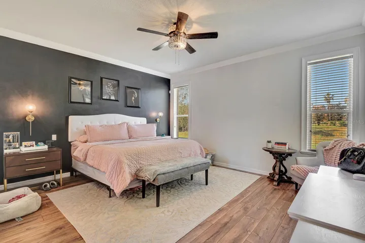 Master Bedroom facing inwards.