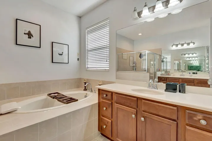 Master Bath area featuring tub.