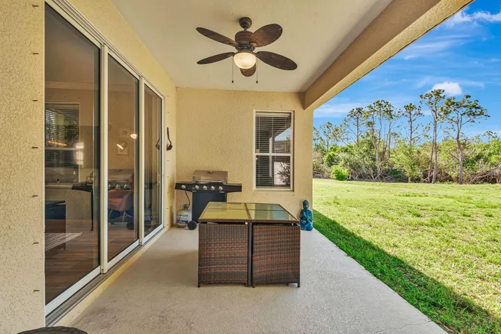 Back patio area.