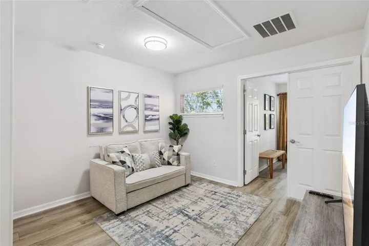 Upstairs loft