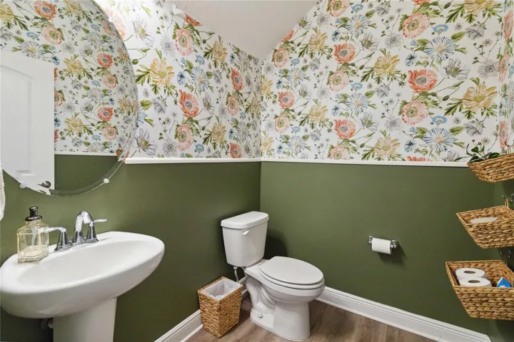 1st floor half bathroom