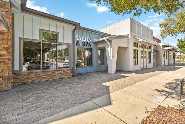 Hair salon and nail spa in the Harmony town square