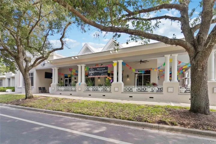 Harmony Mexican restaurant in the town square