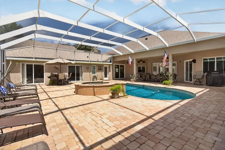 Paver Pool Deck
