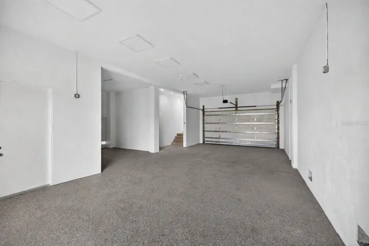5 car tandem garage plus storage.