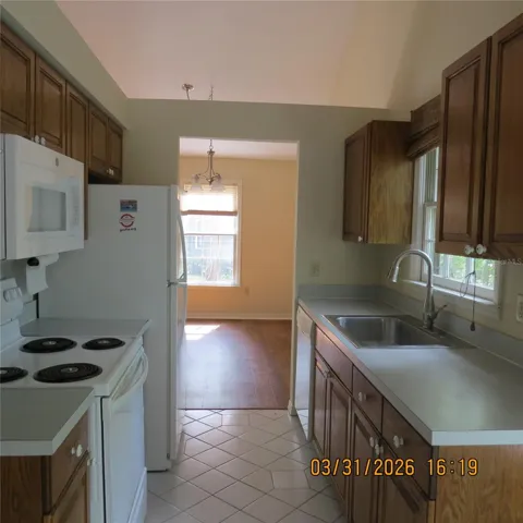 Pass through to dining area