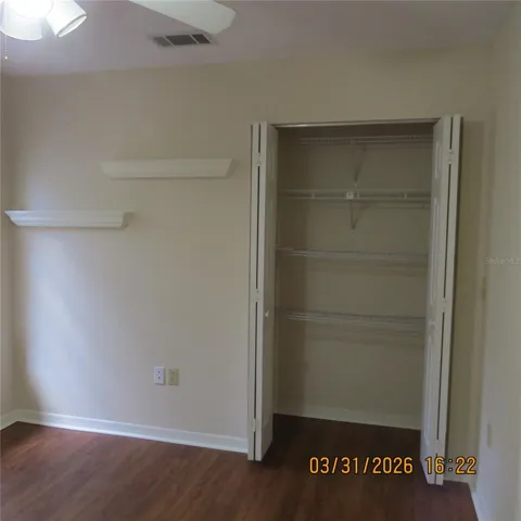 second bedroom closet