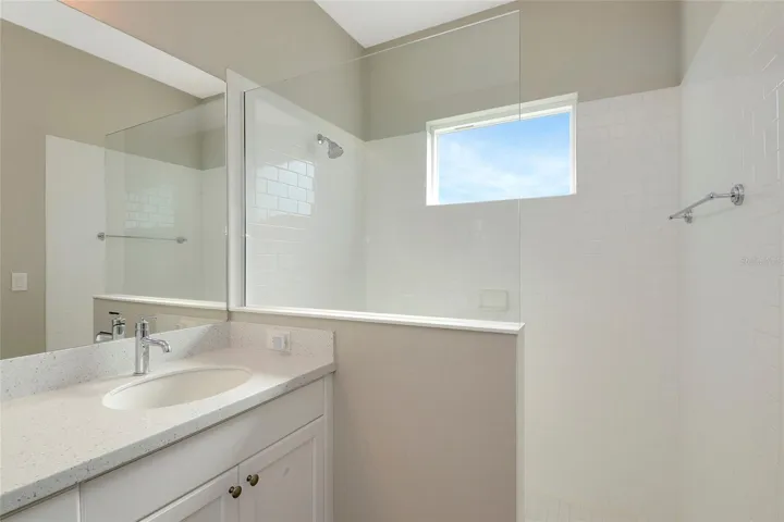 Walk in shower