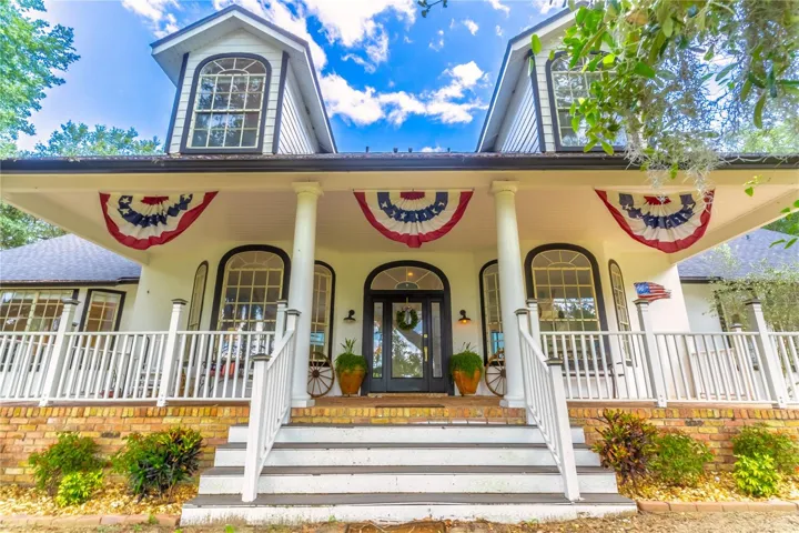 Beautiful front porch