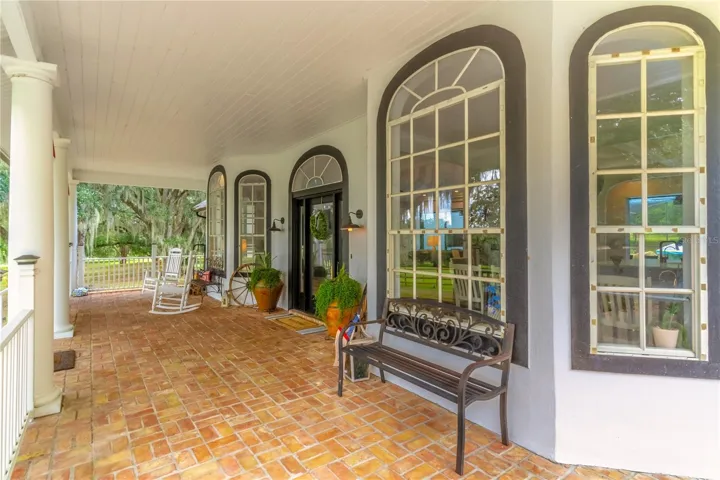 huge porch