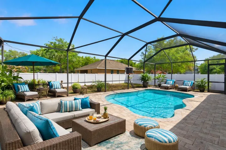 Virtually Staged Patio
